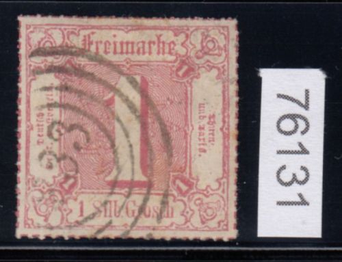 AD Thurn und Taxis 1866, Mich.-Nr.: 48 gestempelt  lesen