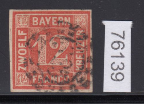 AD Bayern 1850, Mich.-Nr.: 6 gestempelt