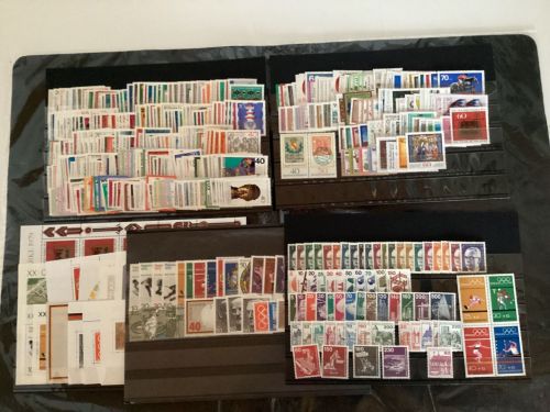 Bund 1970-1979, Mich.-Nr.: 612-1032 **+KLB 1023+ Blockmarken + MH Blatt