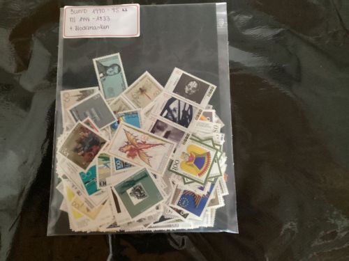 Bund 1990-1995, Mich.-Nr.: 1444-1833 **+ Blockmarken