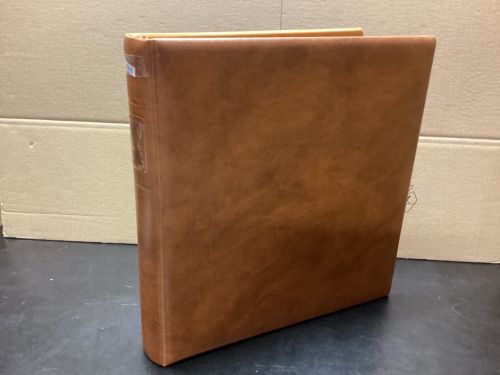 Lindner Ringbinder (18 Ringe) 1 mal gebraucht leer braun