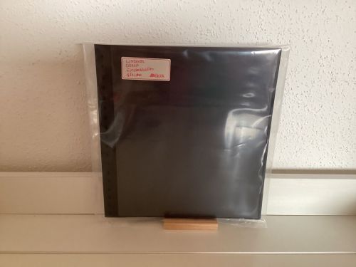 Lindner Omnia -10 Einsteckblätter   18 Ringe 1 Tasche  Ganzsachen  schwarz gebraucht