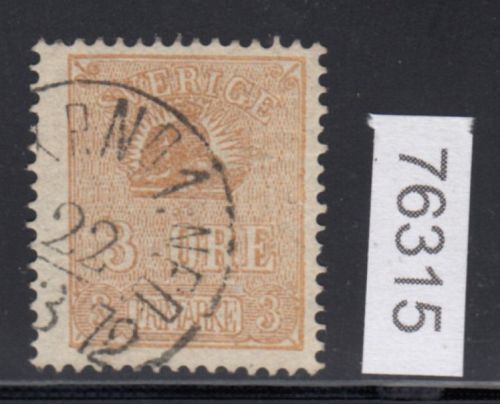 Schweden 1862, Mich.-Nr.: 14  gestempelt