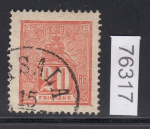 Schweden 1866, Mich.-Nr.: 16  gestempelt