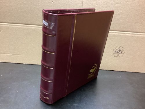 Deutsche Post  Ringbinder 4 Ringe + 15  Hüllen rot