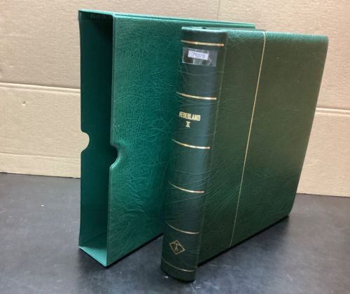 Leuchtturm Klemmbinder + Kassette  Wattiert leer grün