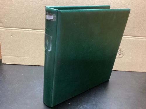 Lindner Ringbinder (18 Ringe) 1 mal gebraucht leer grün