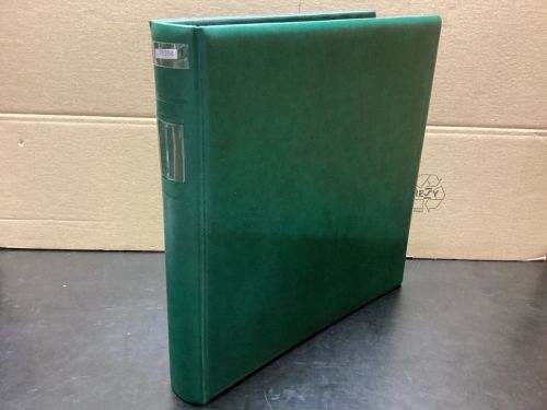 Lindner Ringbinder (18 Ringe) 1 mal gebraucht leer grün