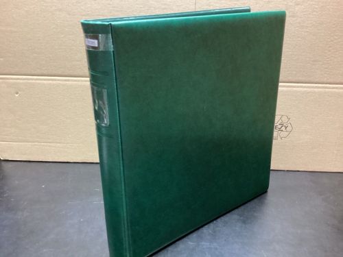 Lindner Ringbinder (18 Ringe) 1 mal gebraucht leer grün