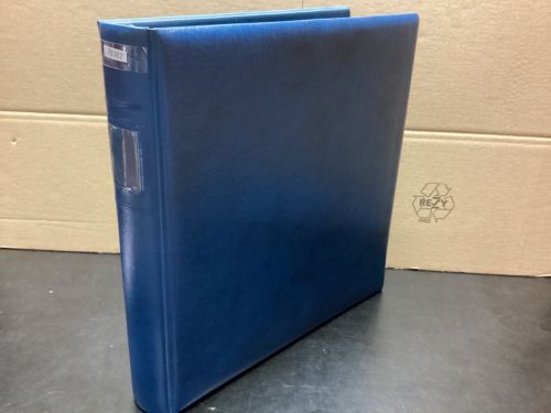 Lindner Ringbinder (18 Ringe) 1 mal gebraucht leer blau