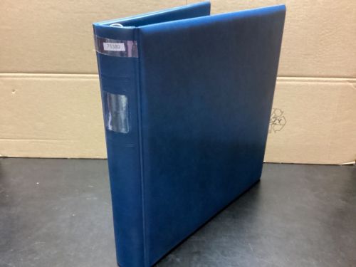 Lindner Ringbinder (18 Ringe) 1 mal gebraucht leer blau