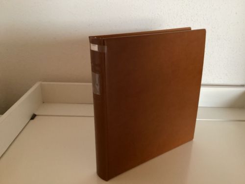 Lindner Ringbinder (18 Ringe) 1 mal gebraucht leer braun