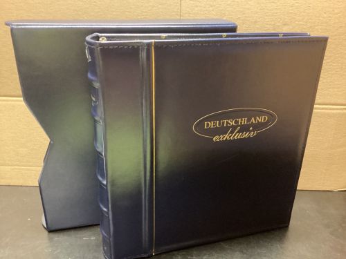 Deutsche Post Exclusiv  Alben+Schuber  13 Ringe leer gebraucht