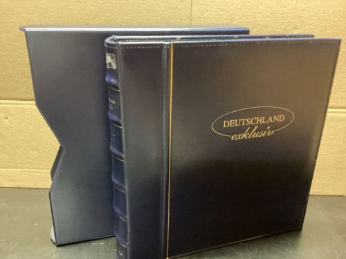 Deutsche Post Exclusiv  Alben+Schuber  13 Ringe leer gebraucht
