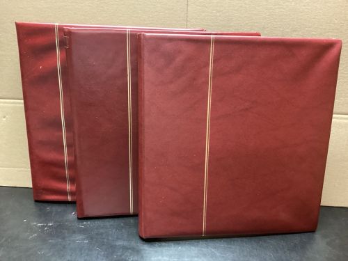 SAFE Ringbinder (14 Ringe)  3 Stück gebraucht leer rot  LESEN