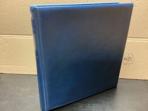 Lindner Ringbinder (18 Ringe) 1 mal gebraucht leer blau