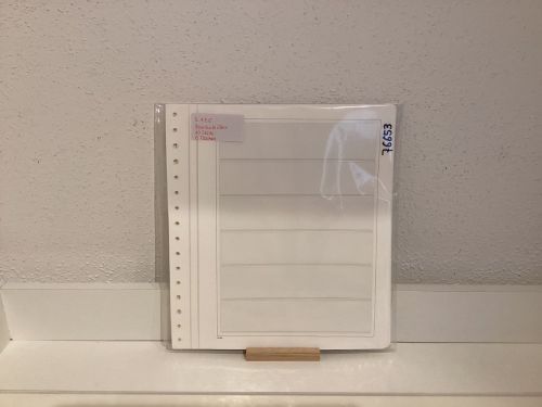 KABE  Blancoblätter  Leinengelenk 10 Stück 6 Taschen gebraucht