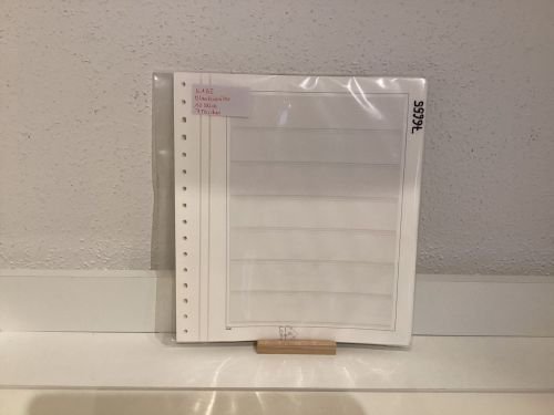 KABE  Blancoblätter  Leinengelenk 10 Stück 7 Taschen gebraucht