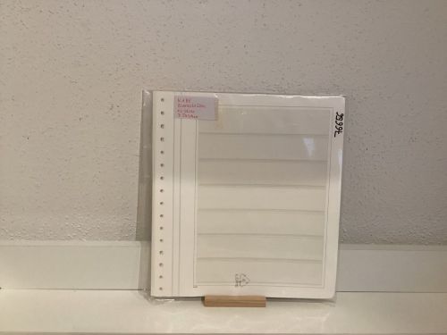 KABE  Blancoblätter  Leinengelenk 10 Stück 7 Taschen gebraucht