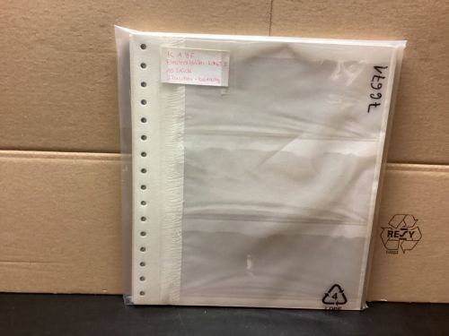 KABE Einsteckblätter KOMET 3 Leinengelenk 10 Stück 3 Taschen gebraucht
