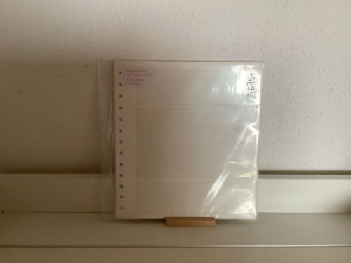 Leuchtturm  G- Tafeln weiß 4 Taschen 7 Stück 13-Lochung