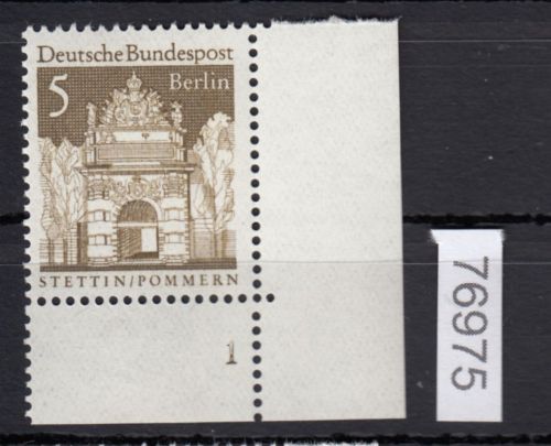 Berlin 1966, Mich.-Nr.: 270 **  Eckrand  FN 1