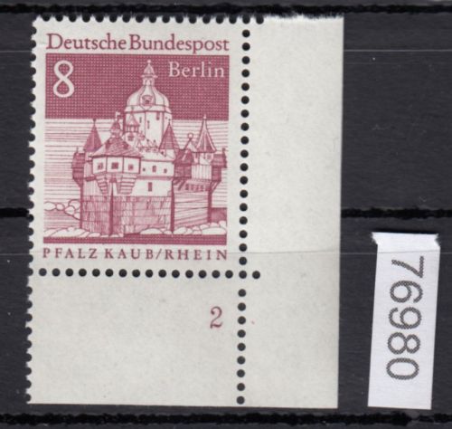 Berlin 1966, Mich.-Nr.: 271 **  Eckrand  FN 2