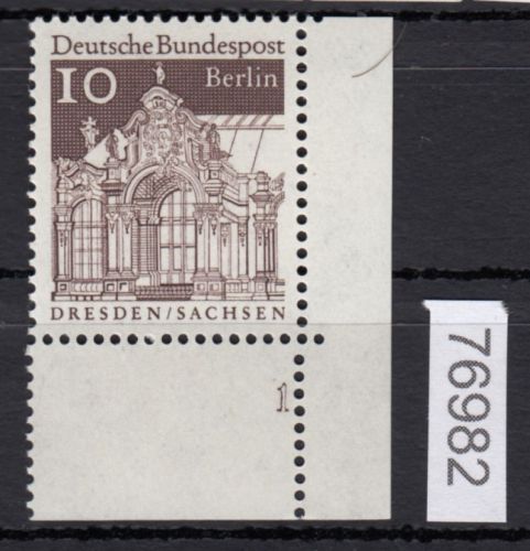 Berlin 1966, Mich.-Nr.: 272 **  Eckrand  FN 1