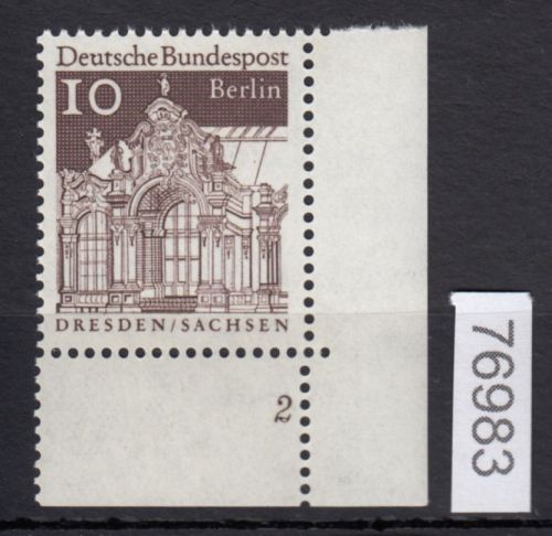 Berlin 1966, Mich.-Nr.: 272 **  Eckrand  FN 2
