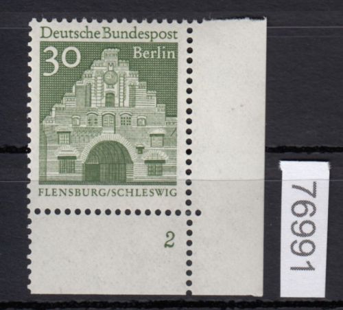 Berlin 1966, Mich.-Nr.: 274 **  Eckrand  FN 2