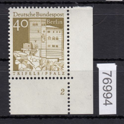 Berlin 1966, Mich.-Nr.: 276 **  Eckrand  FN 2