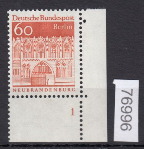 Berlin 1966, Mich.-Nr.: 278 **  Eckrand  FN 1