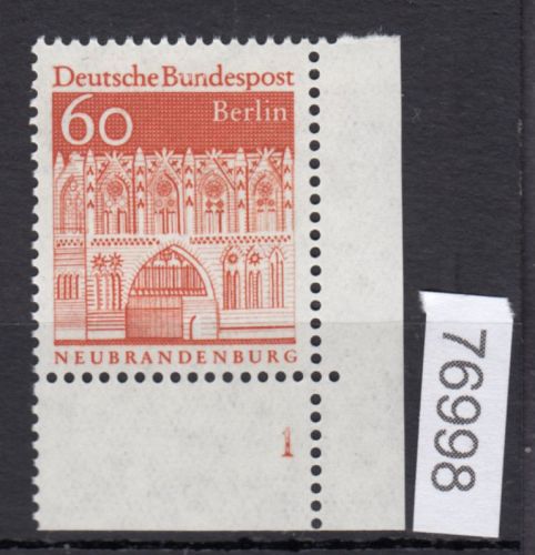 Berlin 1966, Mich.-Nr.: 278 **  Eckrand  FN 1