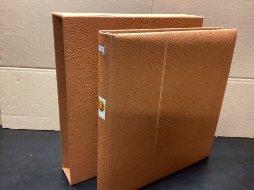 SAFE Ringbinder+Kassette (14 Ringe) 1 mal gebraucht Leer braun