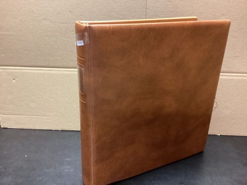 Lindner Ringbinder (18 Ringe) 1 mal gebraucht leer braun