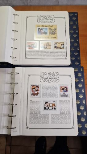 Diana   Royal Wedding Motivsammlung   2  Große Alben ca. 75 Seiten