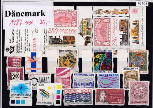 Dänemark 1987, Mich.-Nr.: ** komplett