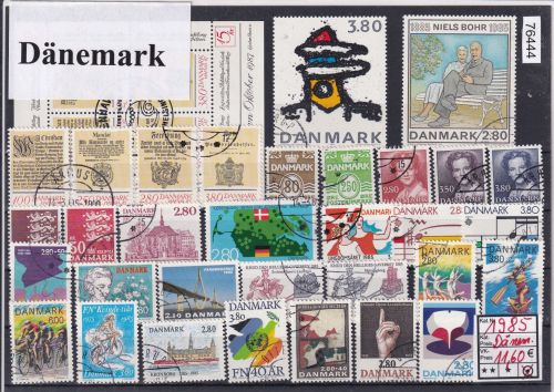 Dänemark 1985, Mich.-Nr.: komplett gestempelt