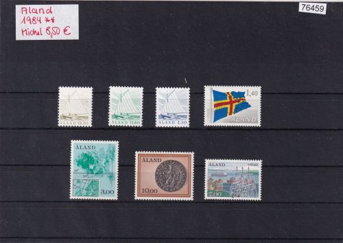 Finnland/Aland 1984 : Mi.-Nr.: Komplett **