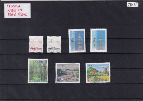 Finnland/Aland 1985 : Mi.-Nr.: Komplett **