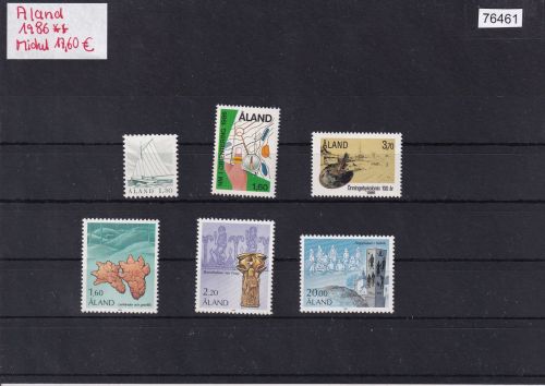 Finnland/Aland 1986 : Mi.-Nr.: Komplett **