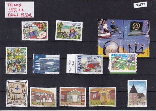 Finnland/Aland 1998 : Mi.-Nr.: Komplett  **
