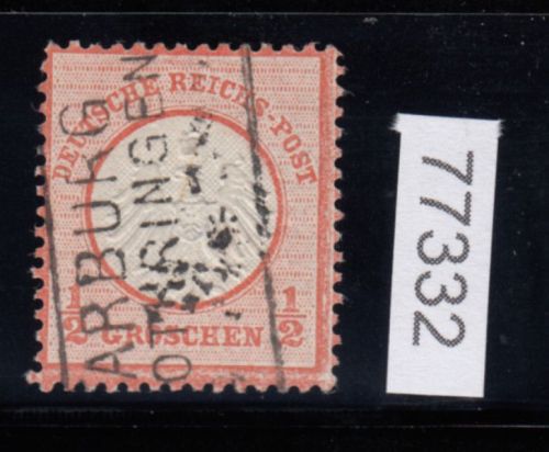 DR 1872, Mich.-Nr.:  3 gestempelt