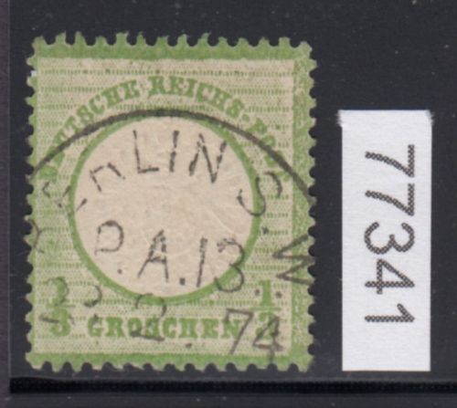 DR 1872, Mich.-Nr.: 17 gestempelt