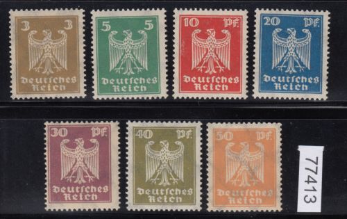DR 1924, Mich.-Nr.: 355-61 **