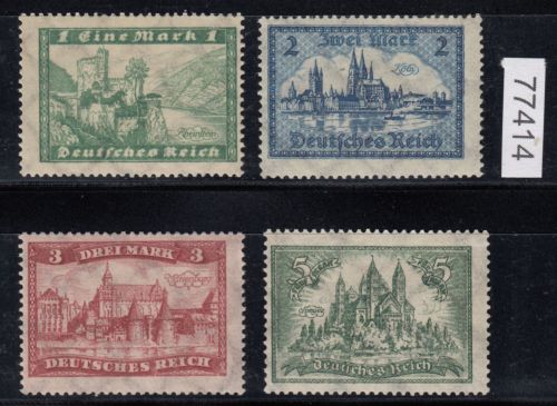 DR 1924, Mich.-Nr.: 364-67 ** geprüft