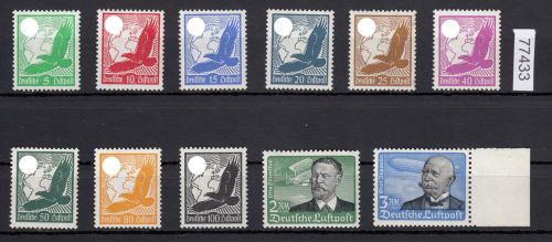DR 1934, Mich.-Nr.: 529-39 **  LUXUS