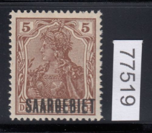 Saargebiet 1920 Mi. Nr. 44 a ** geprüft