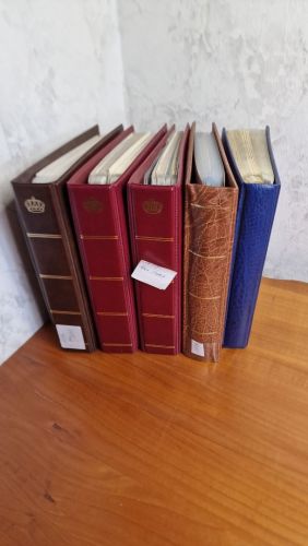 Briefealben  5 Album  ohne Schuber Leer  für Briefe, Postk., ETB FDC