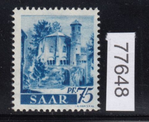 Saarland 1947 Mi. Nr. 222 X **   WZ 1 X